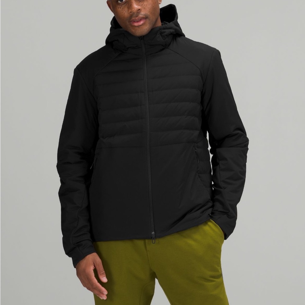 lululemon mens jacket large black 🔥🔥 Down for it all jacket